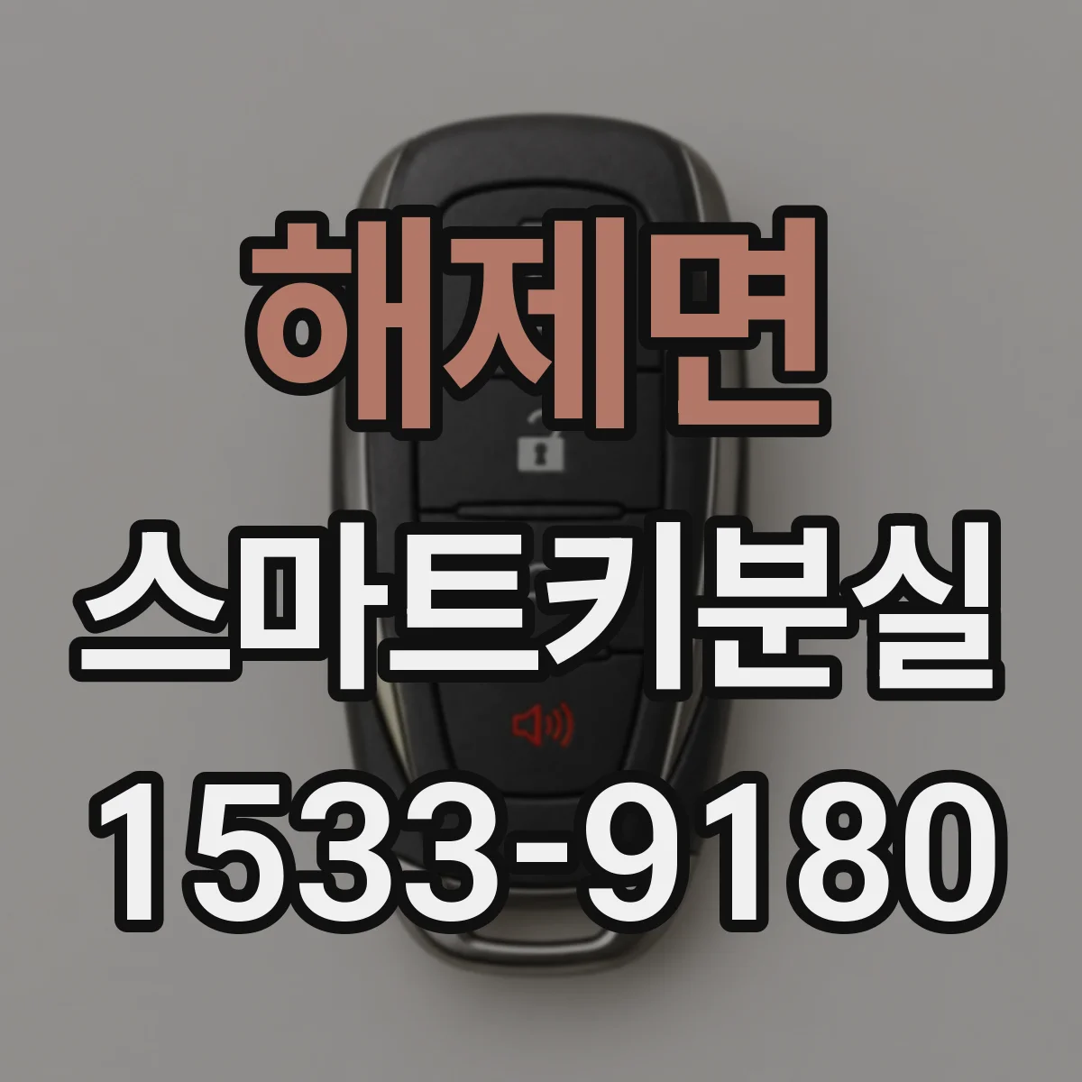 해제면 스마트키분실