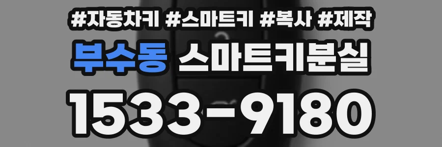 부수동 스마트키분실