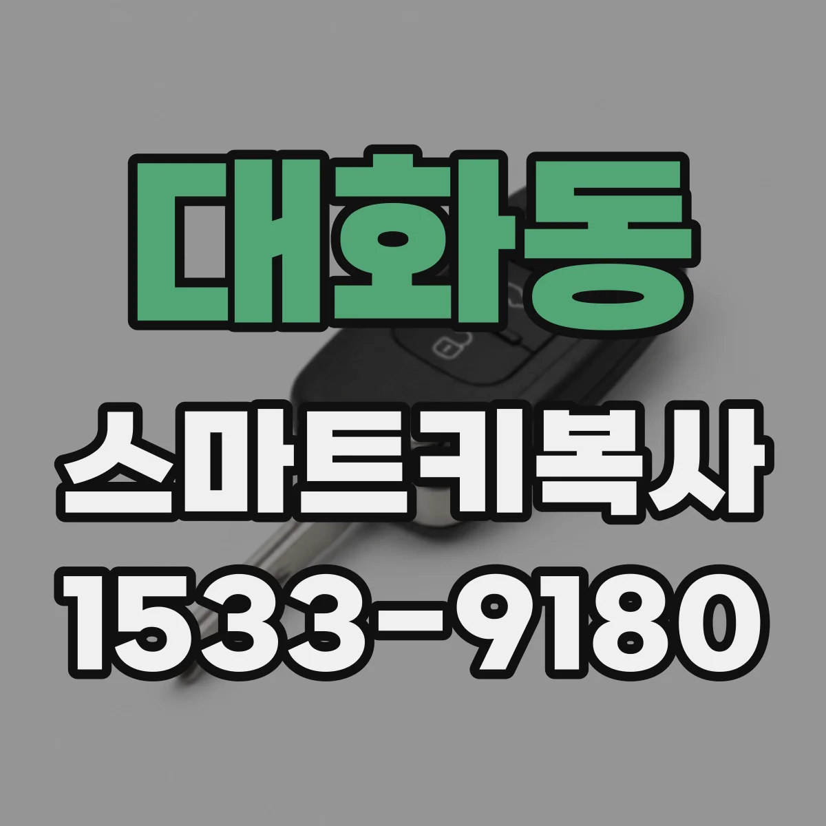 대화동 스마트키복사