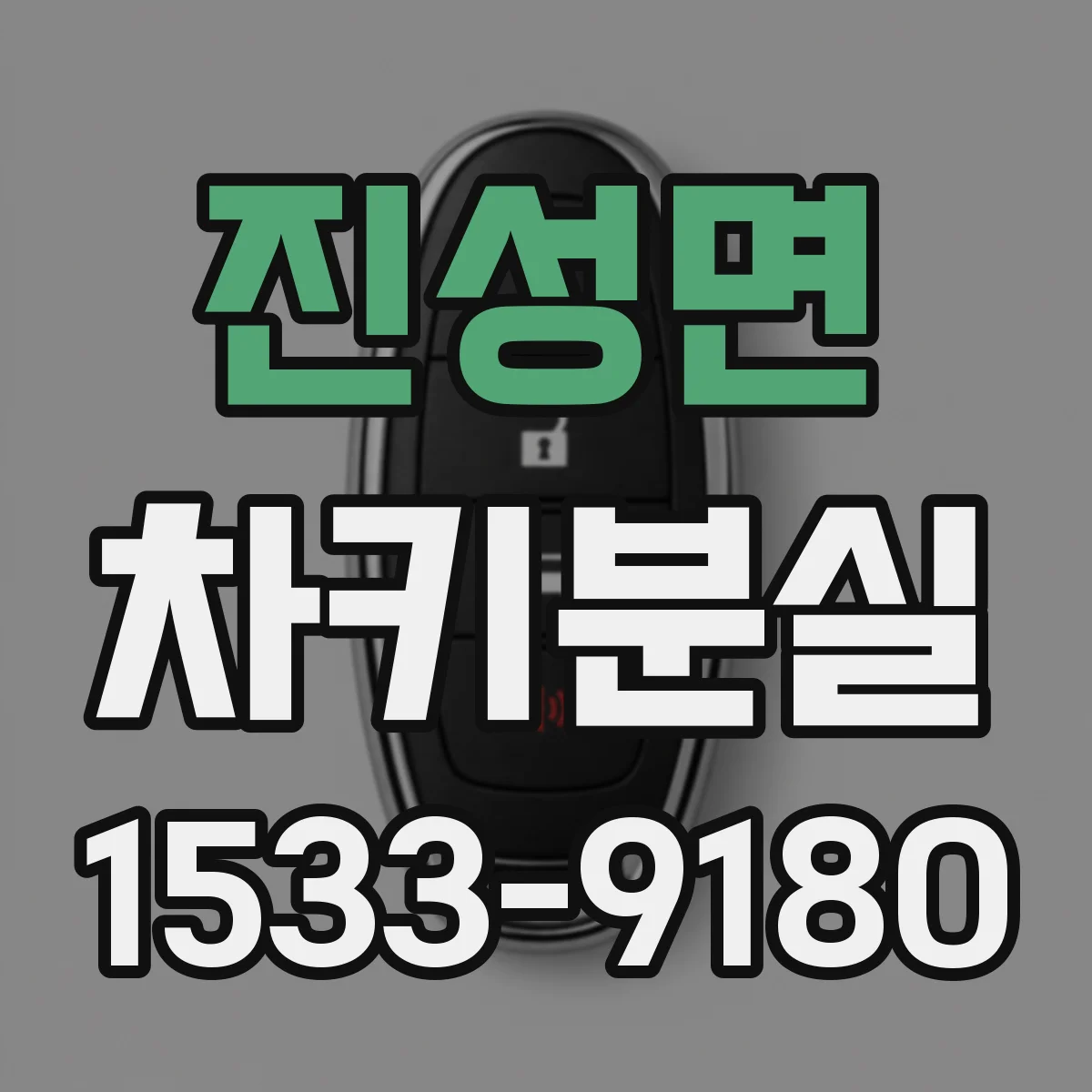 진성면 차키분실