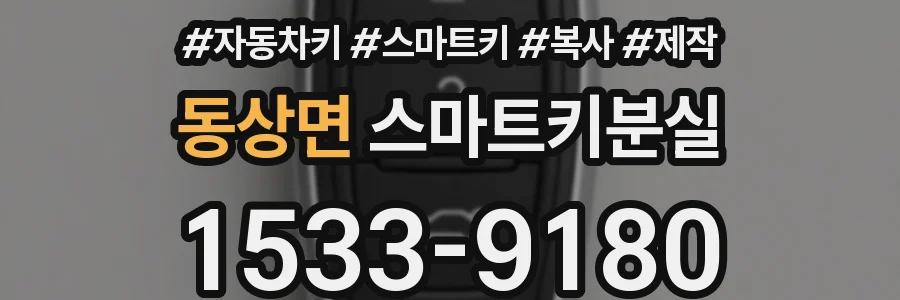 동상면 스마트키분실