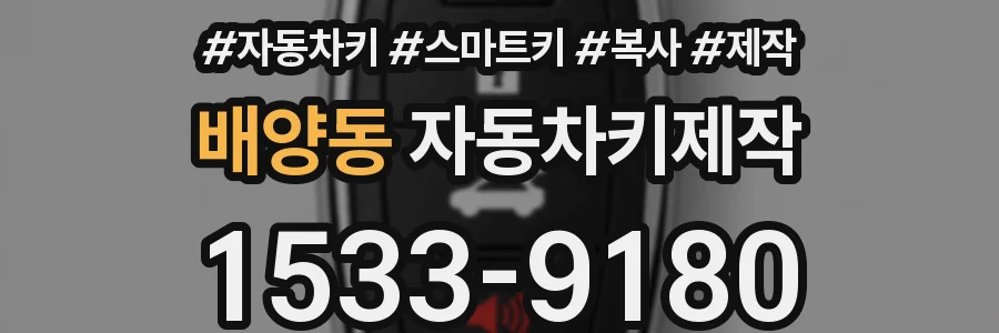 배양동 자동차키제작