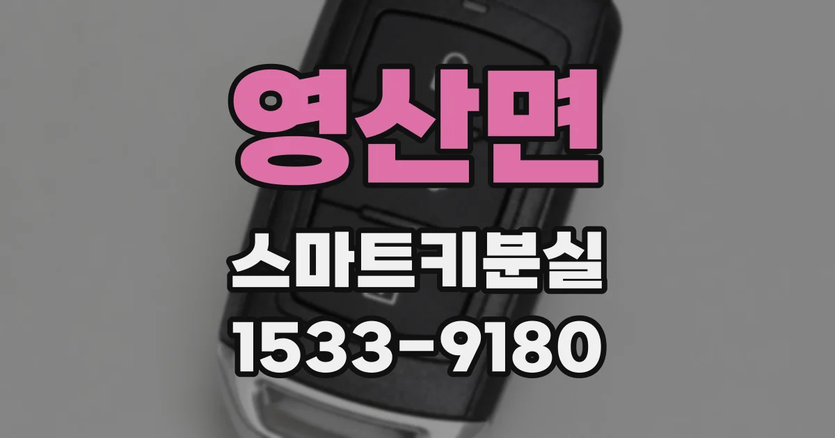 영산면 스마트키분실