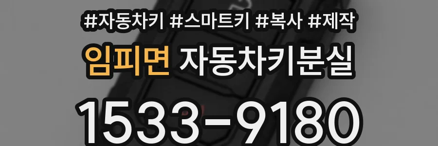 임피면 자동차키분실