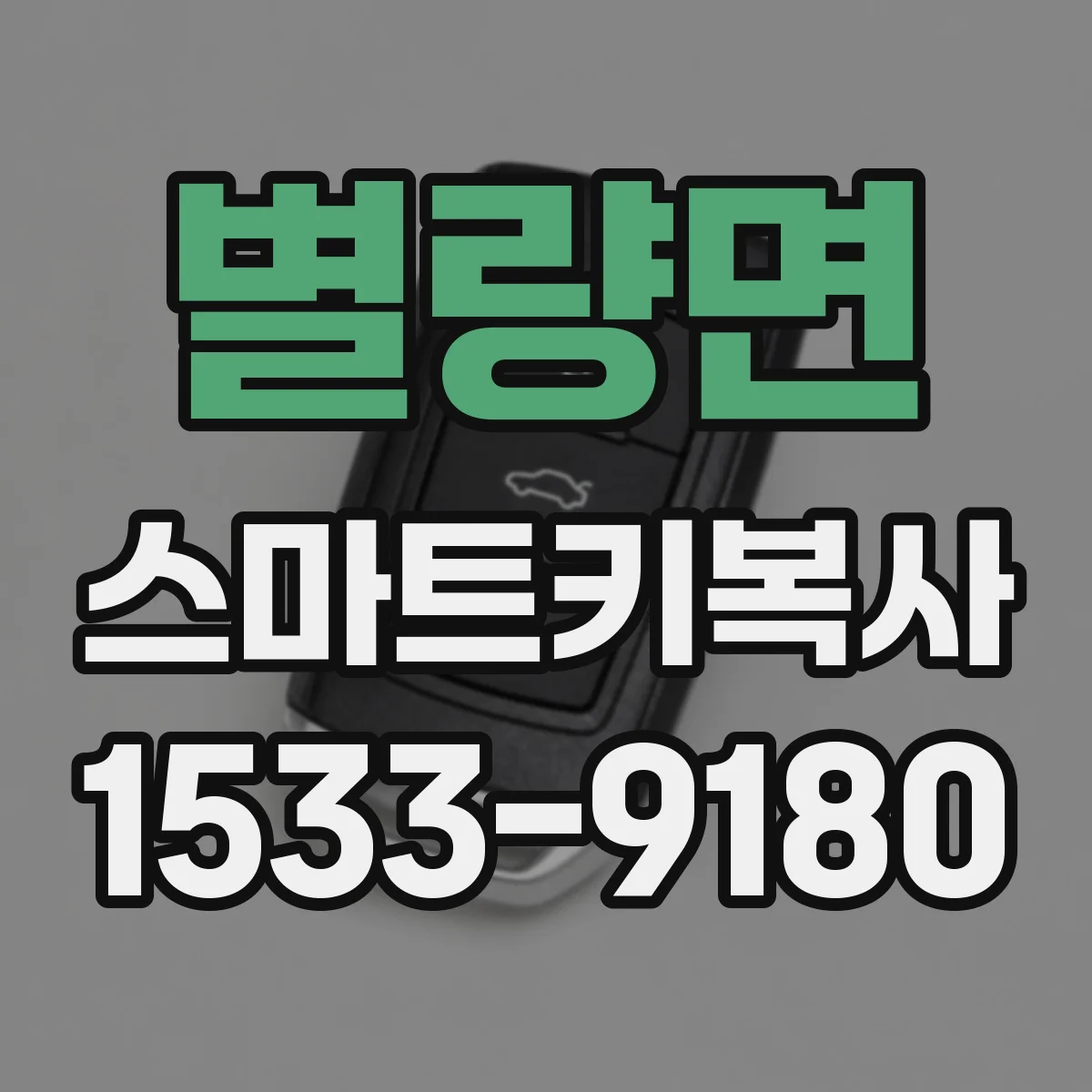 별량면 스마트키복사