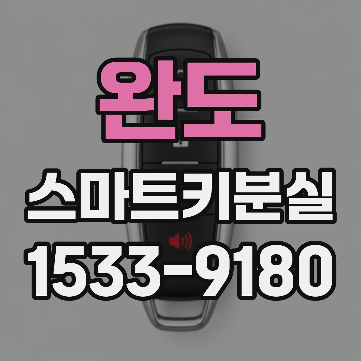 완도 스마트키분실