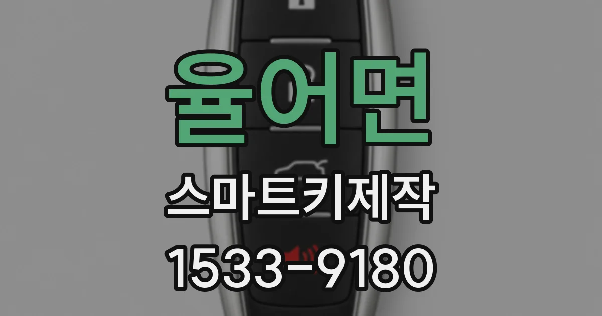 율어면 스마트키제작