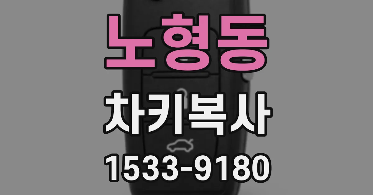 노형동 차키복사