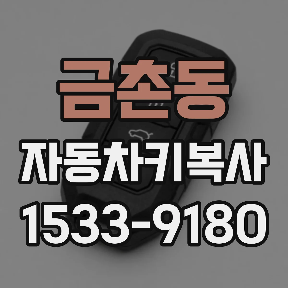 금촌동 자동차키복사