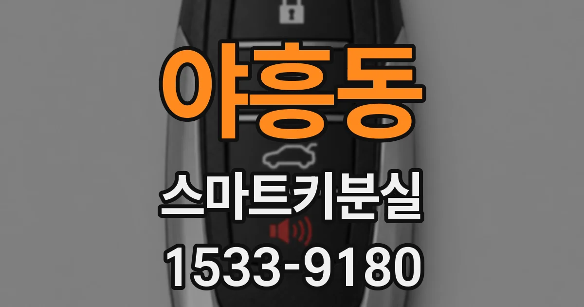 야흥동 스마트키분실