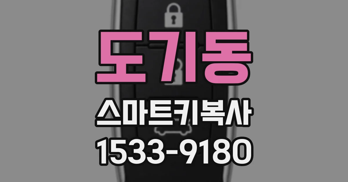 도기동 스마트키복사