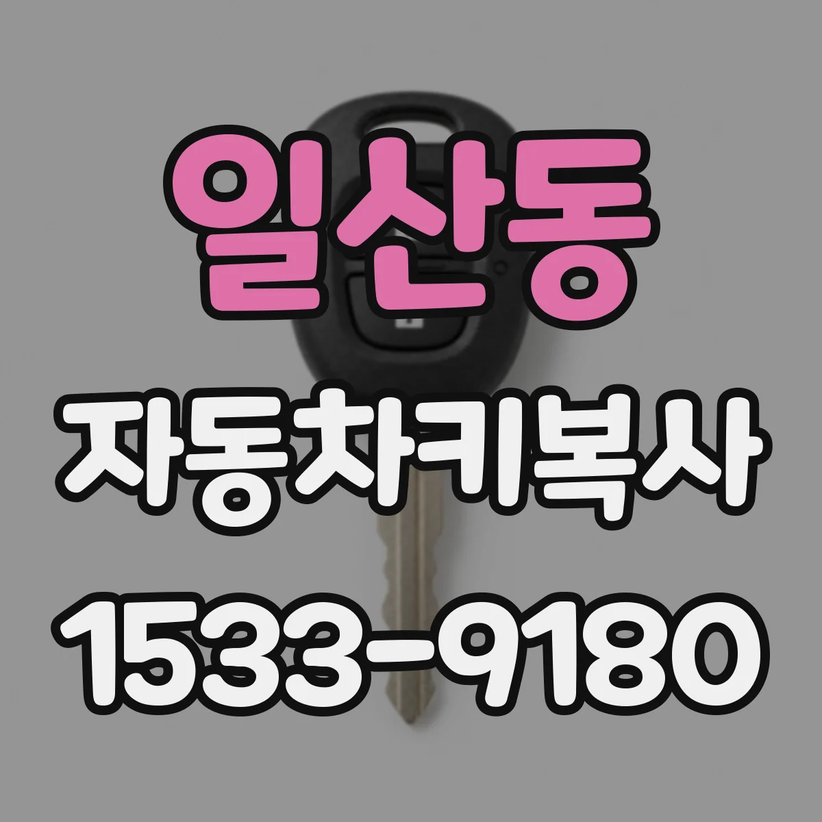 일산동 자동차키복사