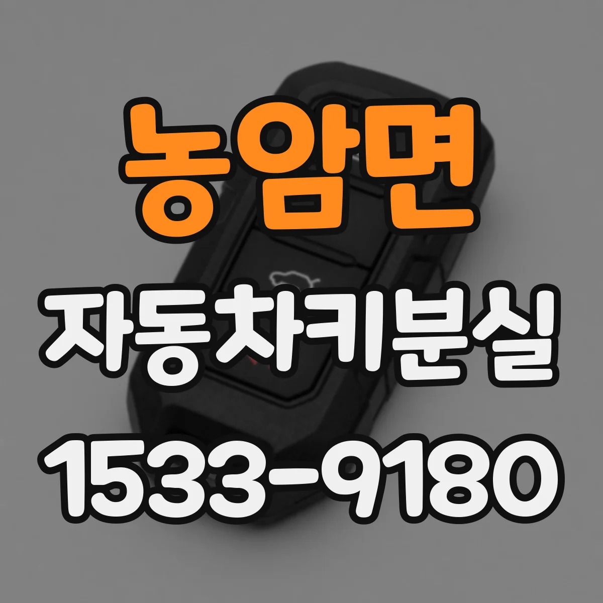 농암면 자동차키분실