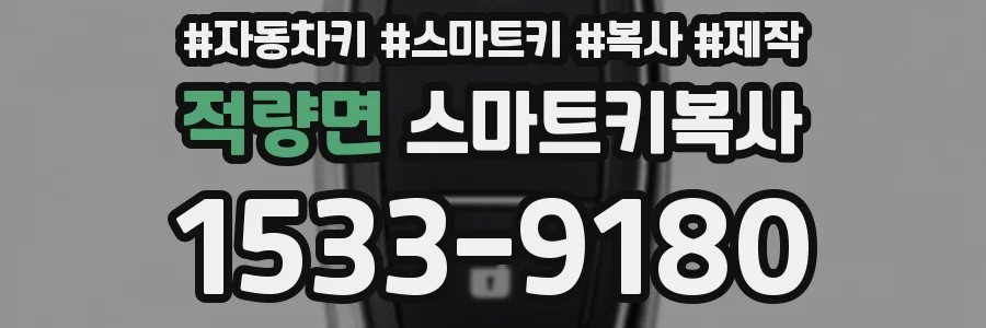 적량면 스마트키복사