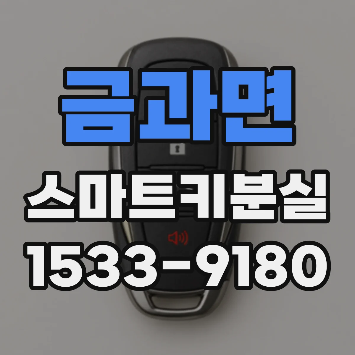 금과면 스마트키분실