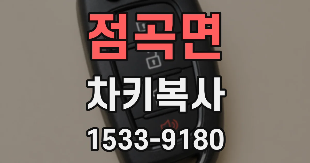 점곡면 차키복사