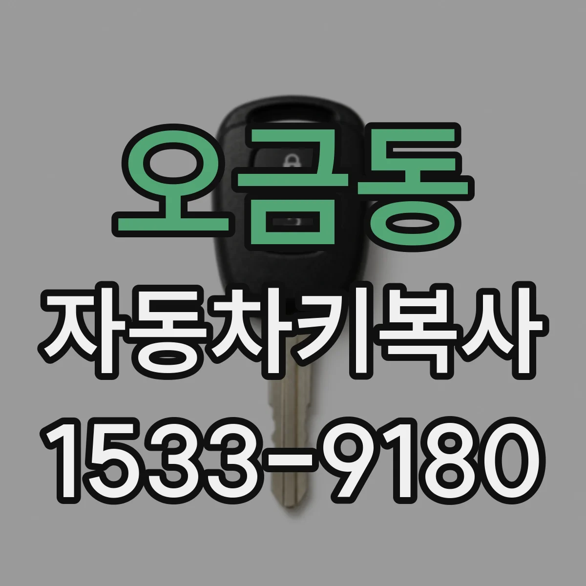 오금동 자동차키복사