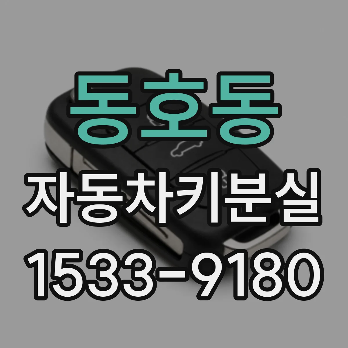 동호동 자동차키분실