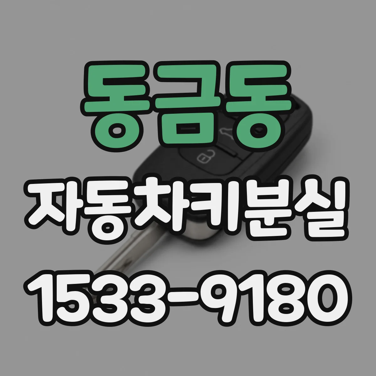 동금동 자동차키분실