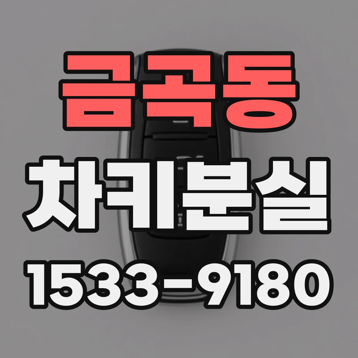 금곡동 차키분실