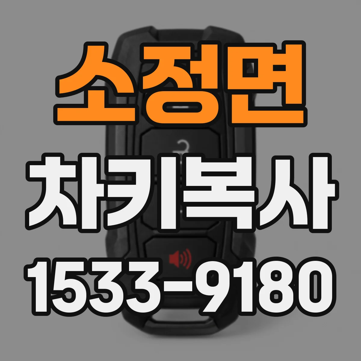 소정면 차키복사