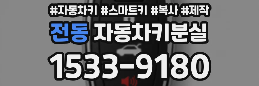 전동 자동차키분실