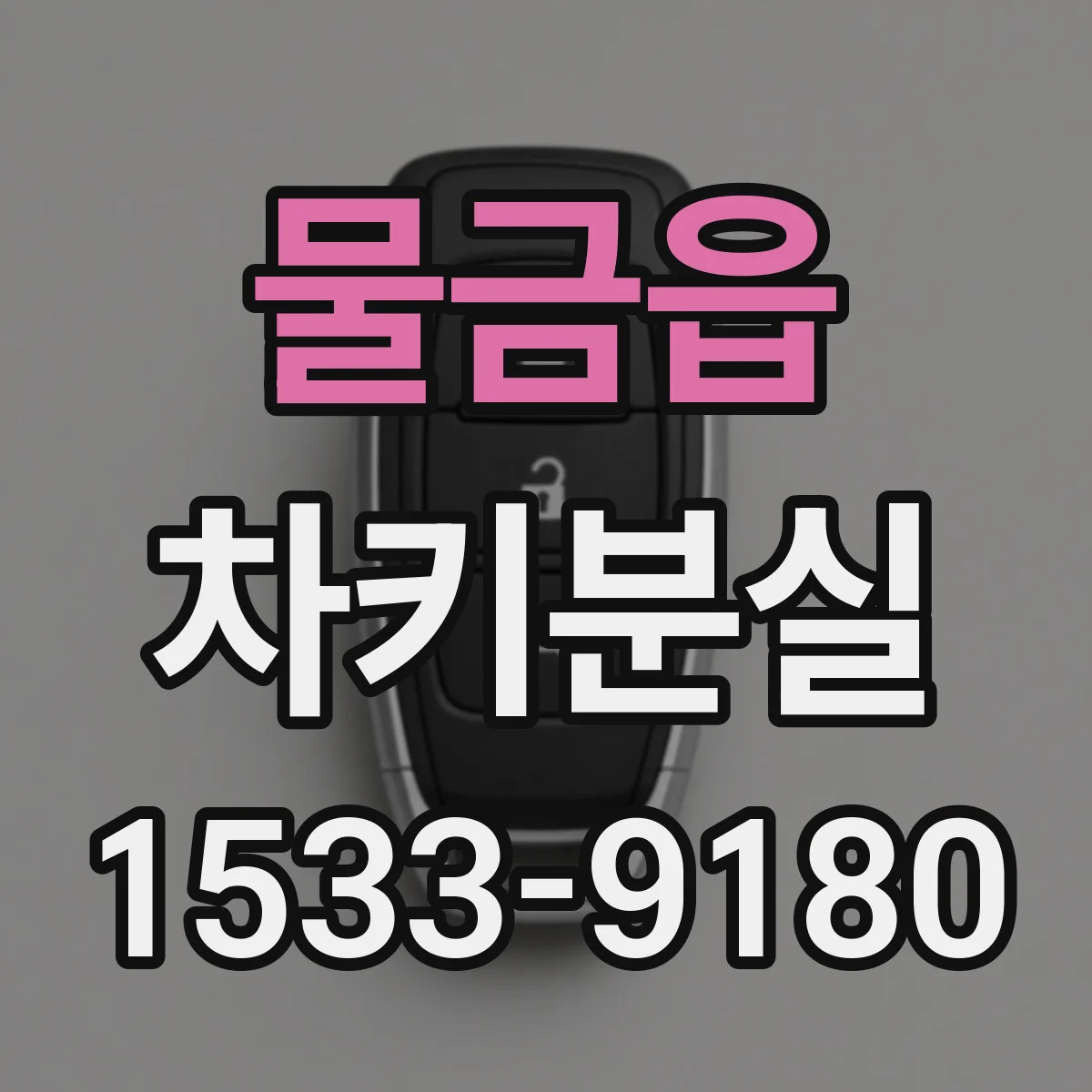 물금읍 차키분실