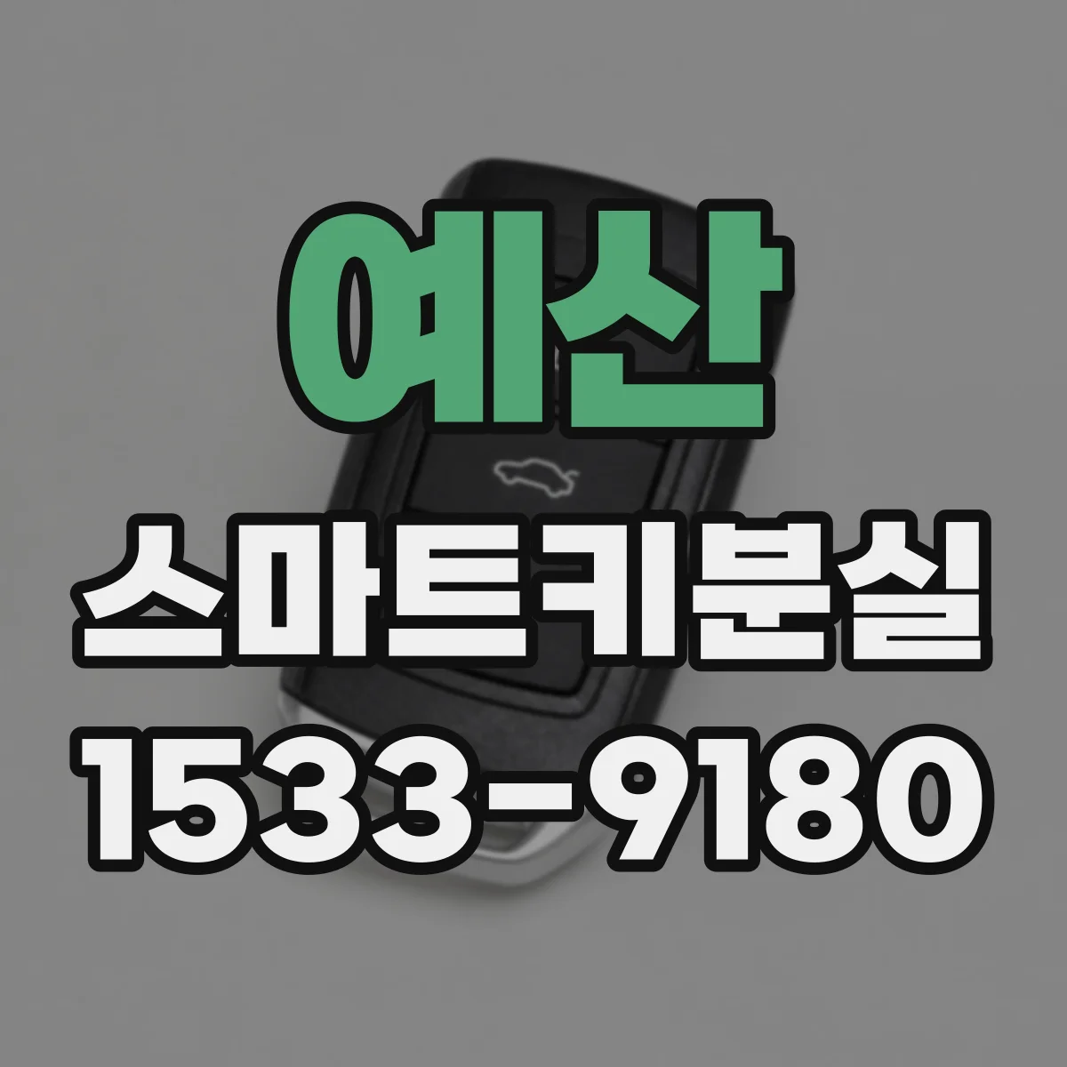 예산 스마트키분실