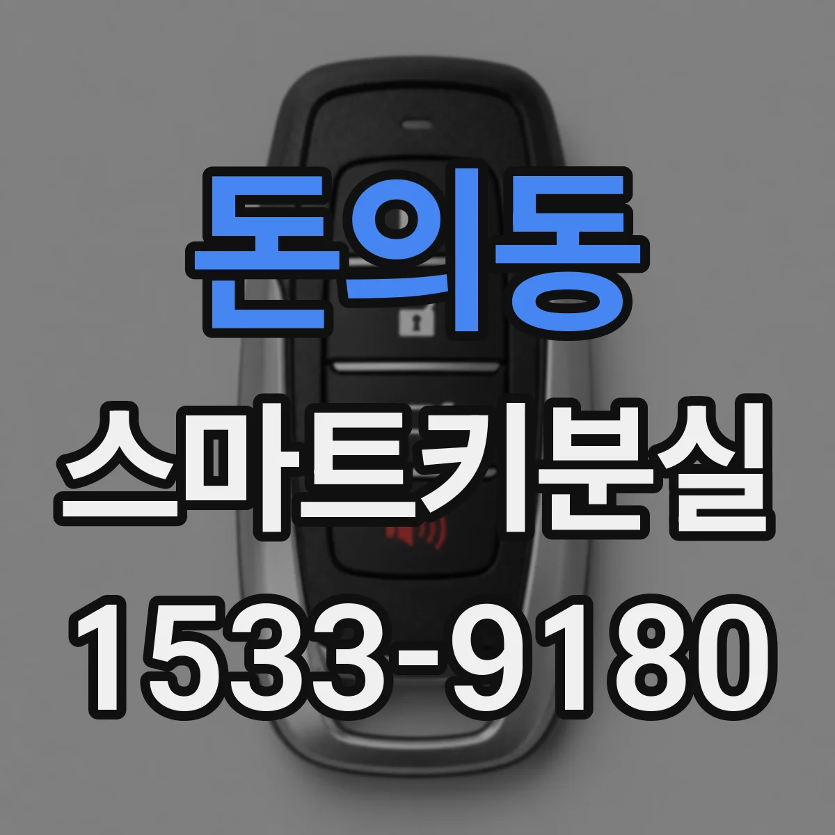 돈의동 스마트키분실