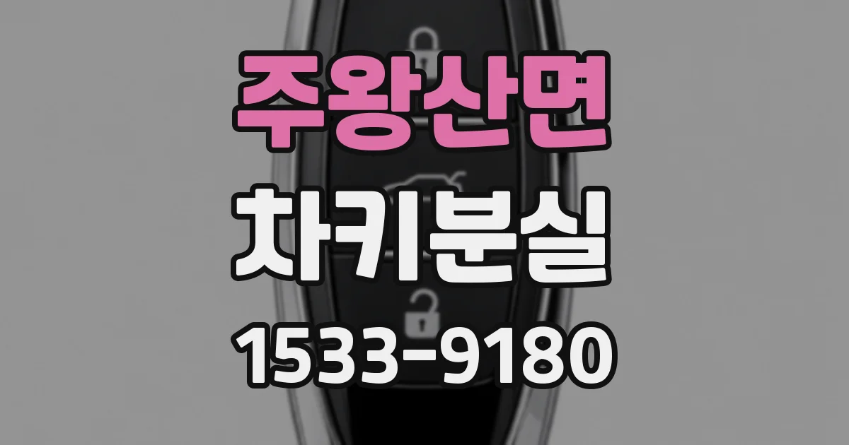 주왕산면 차키분실