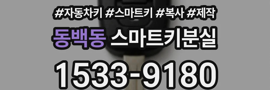 동백동 스마트키분실