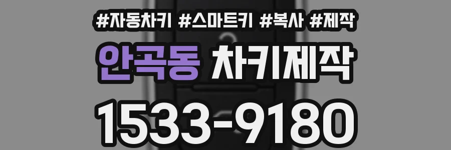 안곡동 차키제작