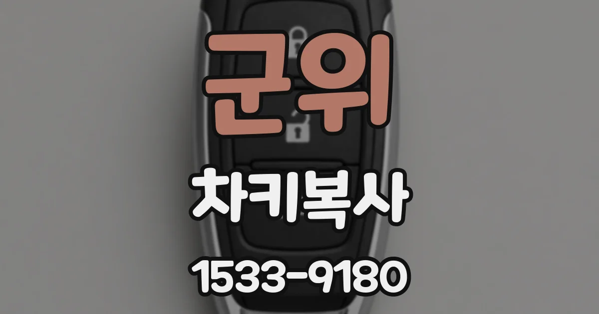 군위 차키복사