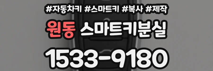 원동 스마트키분실