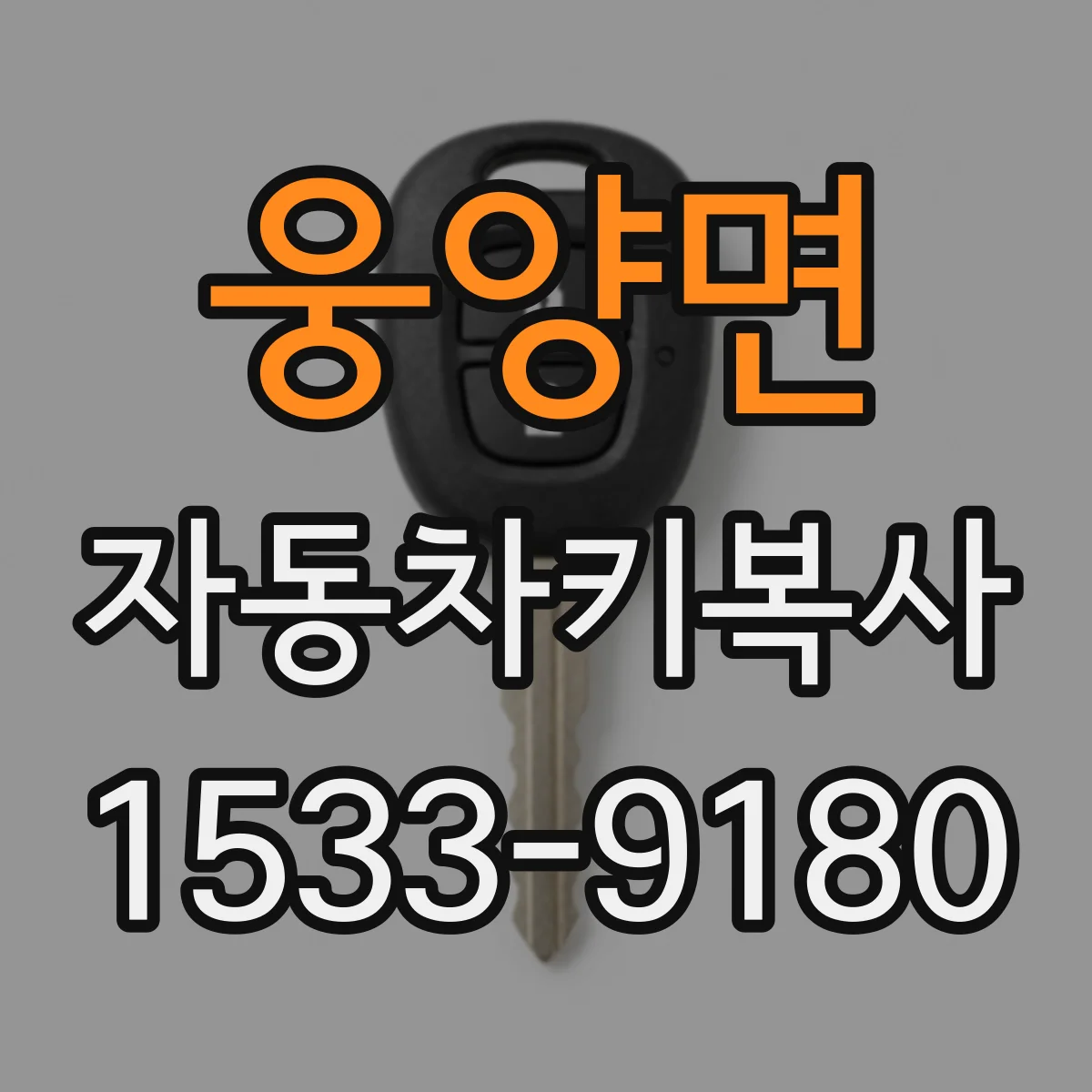 웅양면 자동차키복사