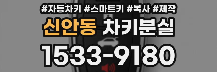 신안동 차키분실