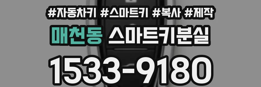 매천동 스마트키분실