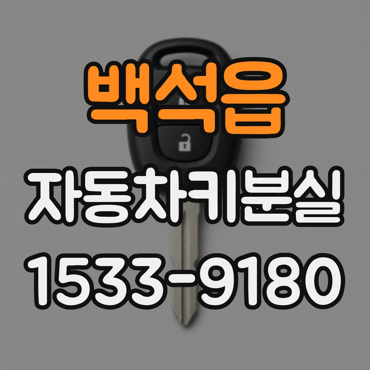 백석읍 자동차키분실
