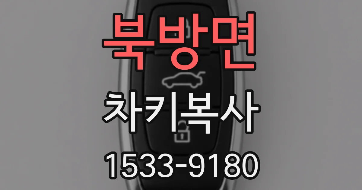 북방면 차키복사