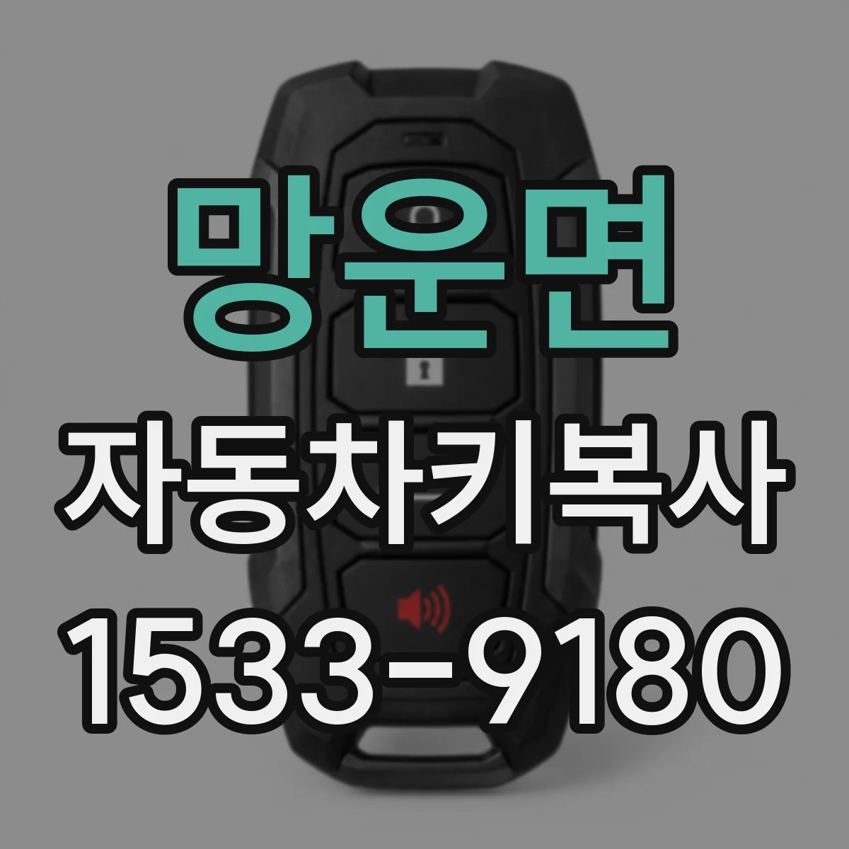 망운면 자동차키복사