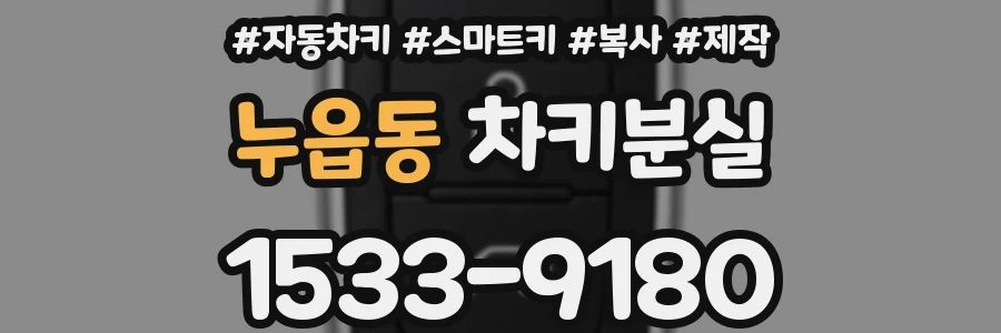 누읍동 차키분실