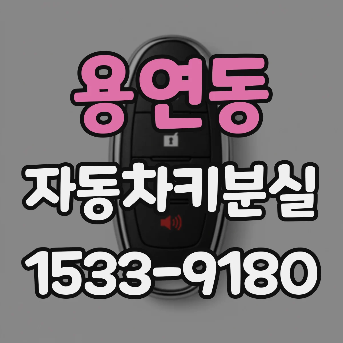 용연동 자동차키분실