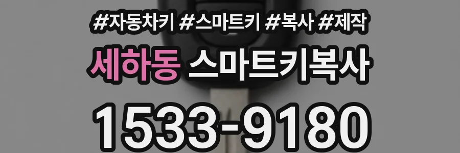 세하동 스마트키복사