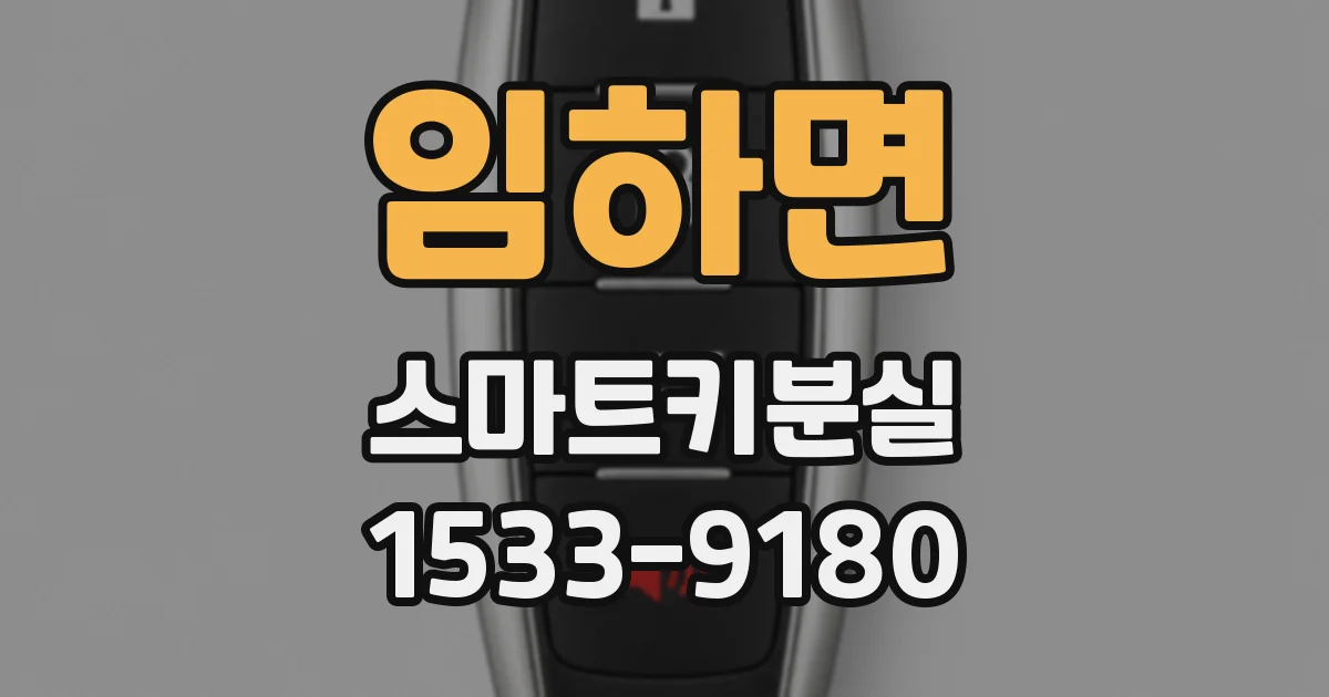 임하면 스마트키분실
