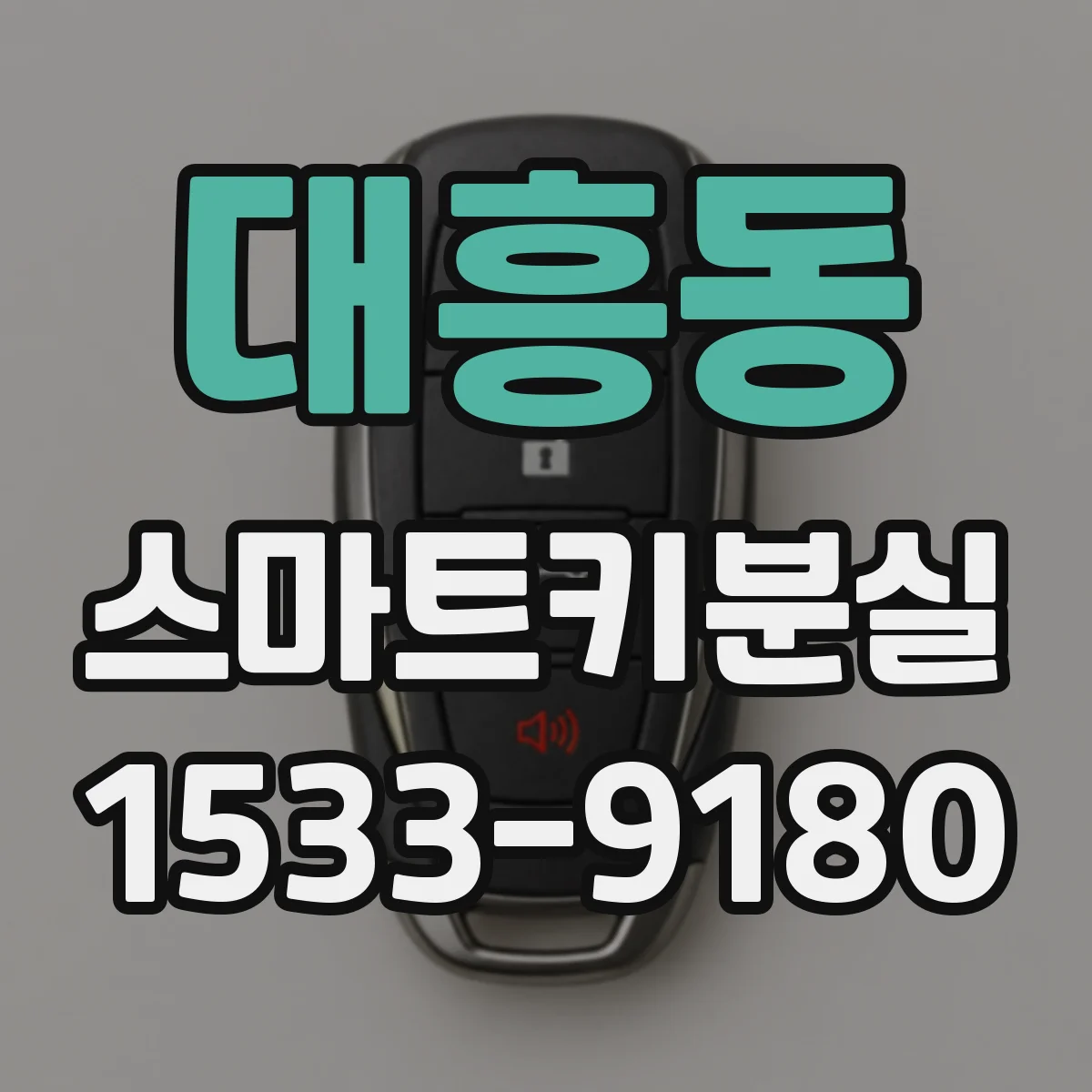 대흥동 스마트키분실