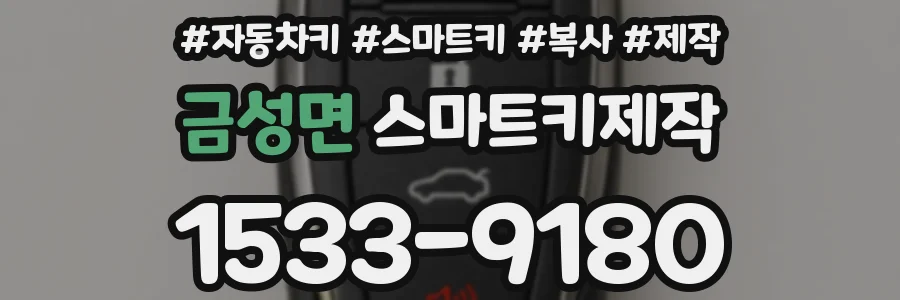 금성면 스마트키제작