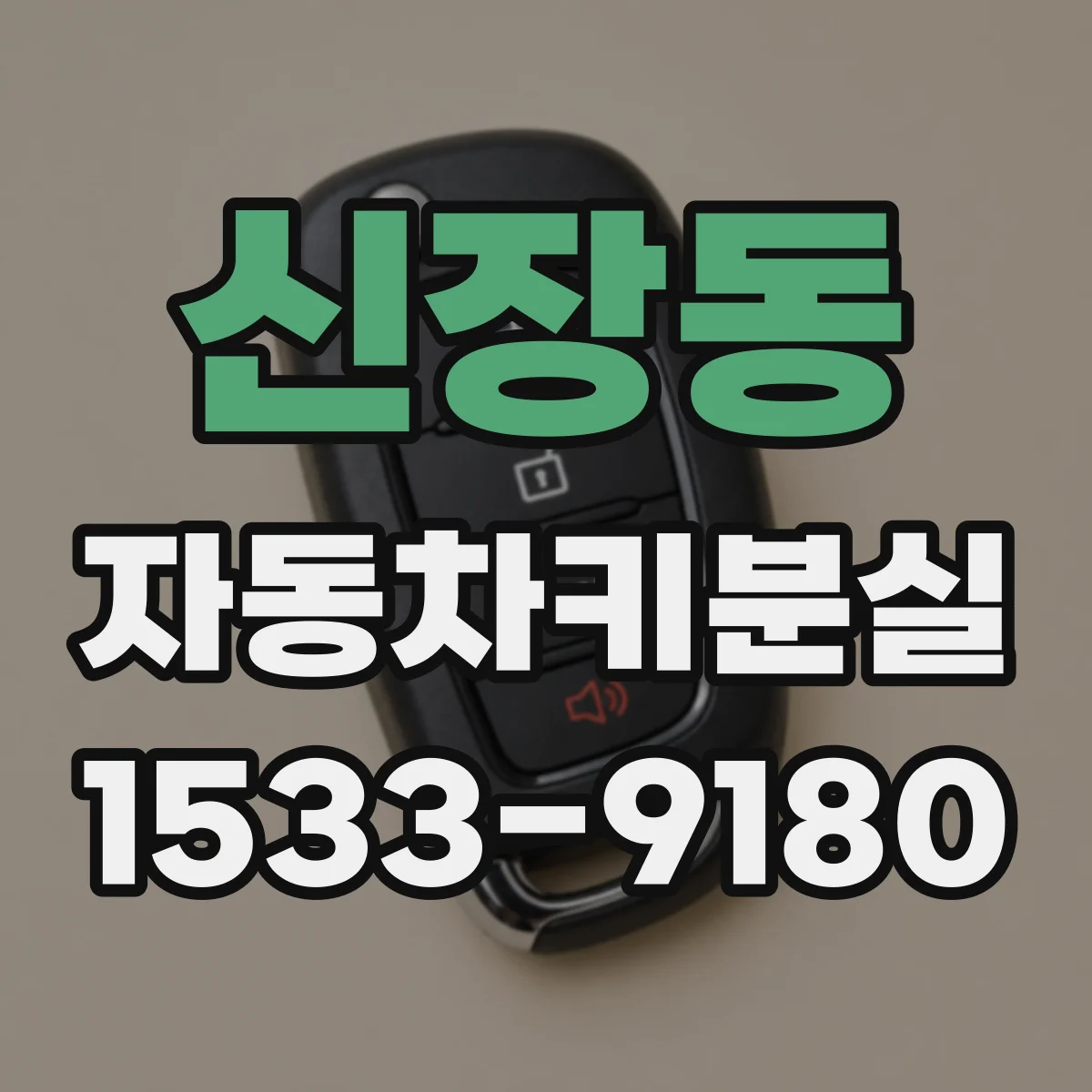 신장동 자동차키분실