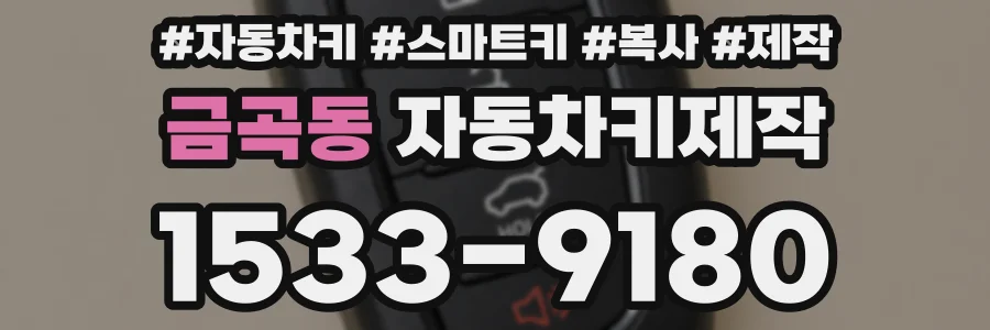 금곡동 자동차키제작