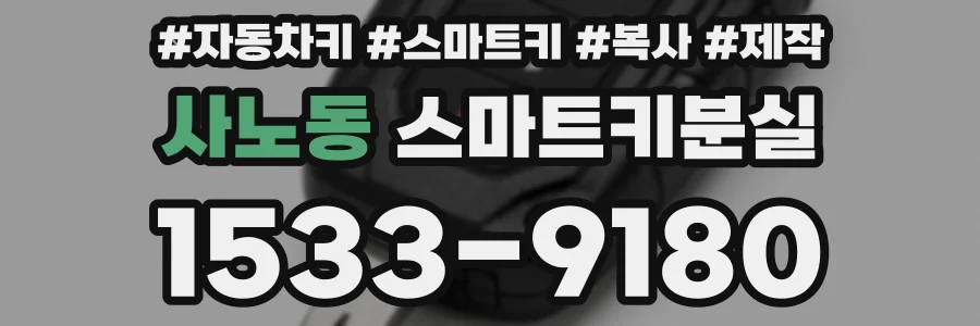 사노동 스마트키분실
