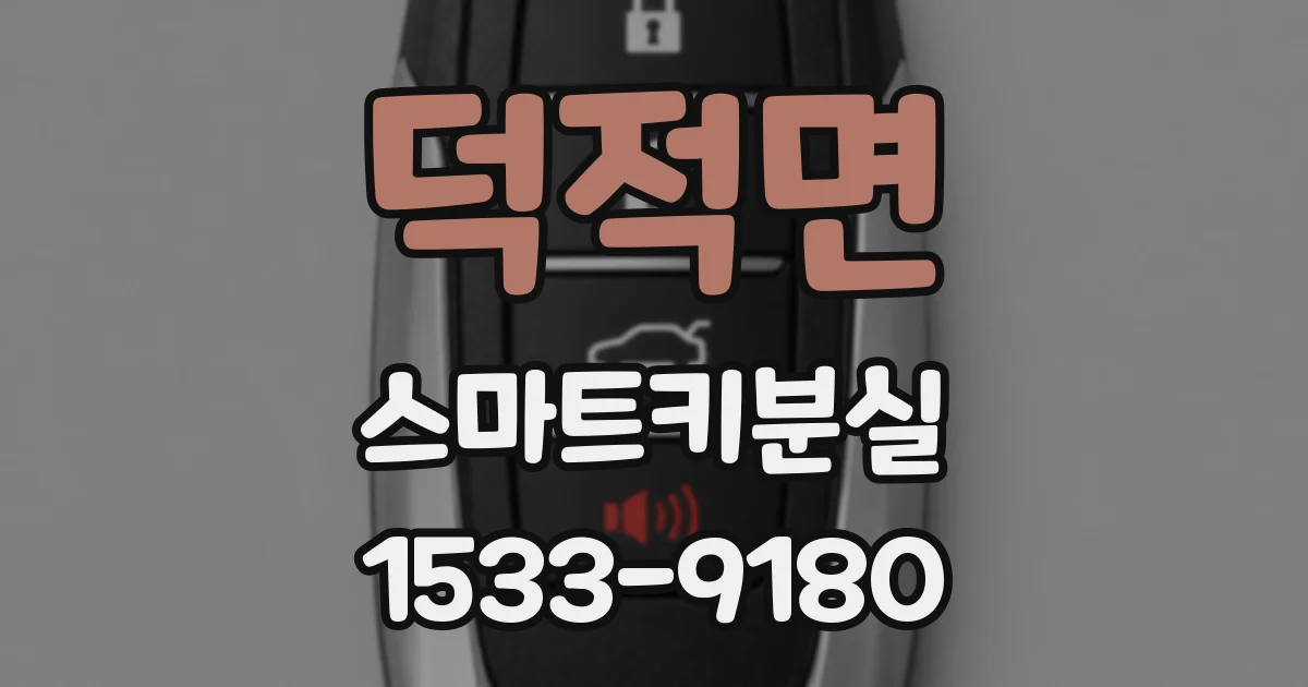 덕적면 스마트키분실